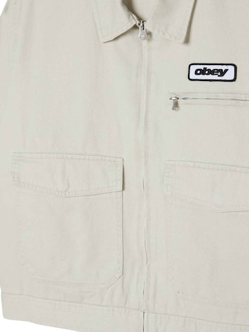 Coupe regular Veste de costume Obey en beige