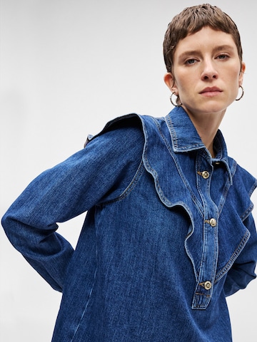 Chemisier MOS MOSH en bleu