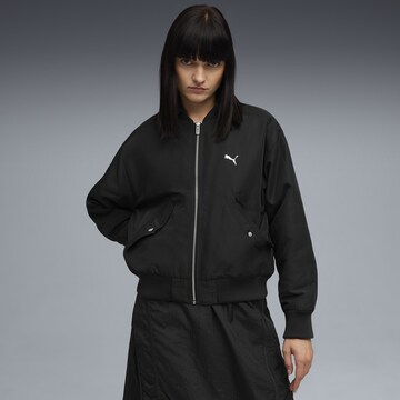 Veste mi-saison 'T7' PUMA en noir : devant