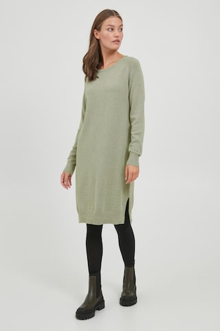 Oxmo Knit dress 'Mareen' in Green
