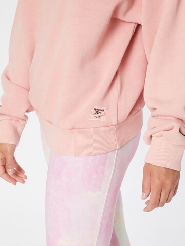 Reebok Sweatshirt in Pink