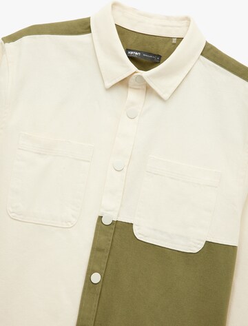 Koton Regular Fit Hemd in Beige