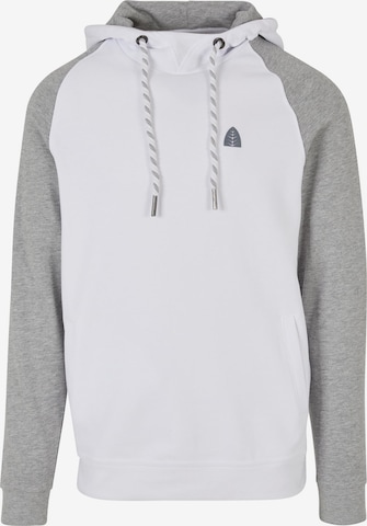 Just Rhyse Sweatshirt 'Macau' in White: front