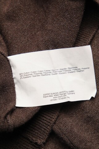 ESPRIT Sweater & Cardigan in S in Brown