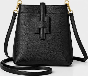 COLLEZIONE ALESSANDRO Crossbody Bag 'Holunder' in Black: front