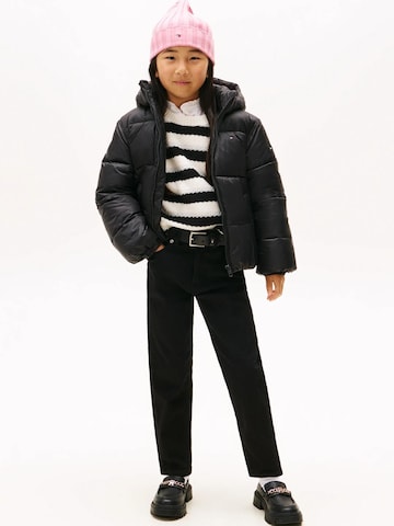 TOMMY HILFIGER Winterjacke in Schwarz