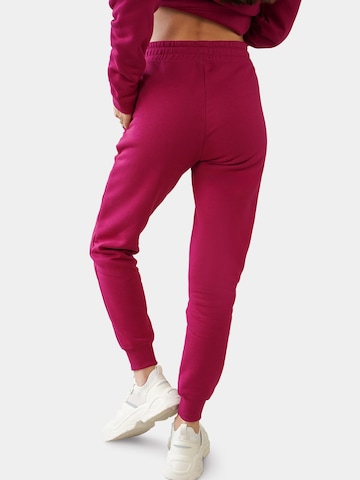 Regular Pantalon Ombre en rose