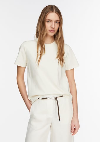 COMMA T-Shirt in Beige: Vorderseite