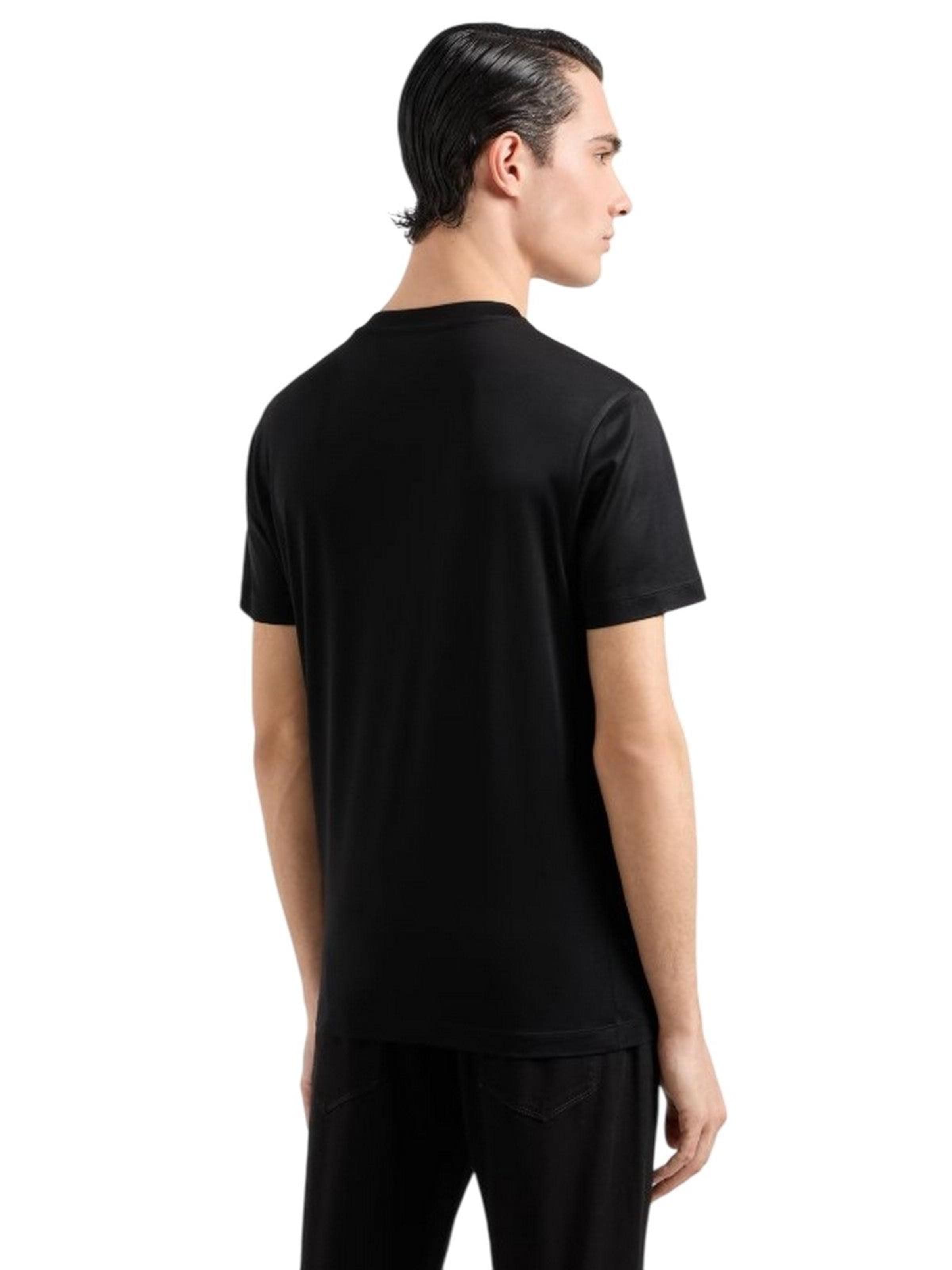 Emporio Armani - Camiseta térmica en negro