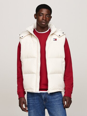 Tommy Jeans Weste 'Alaska ' in Weiß: Vorderseite