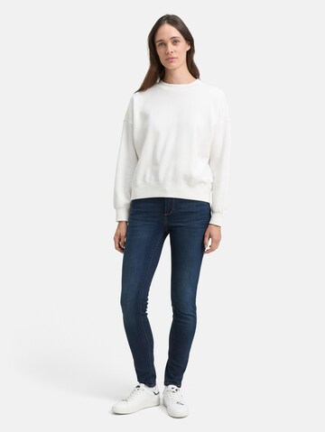 Skinny Jean 'Alexa' TOM TAILOR en bleu : devant