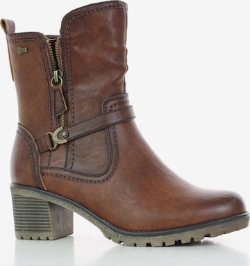 Relife Stiefelette, Weite G in Braun: Vorderseite