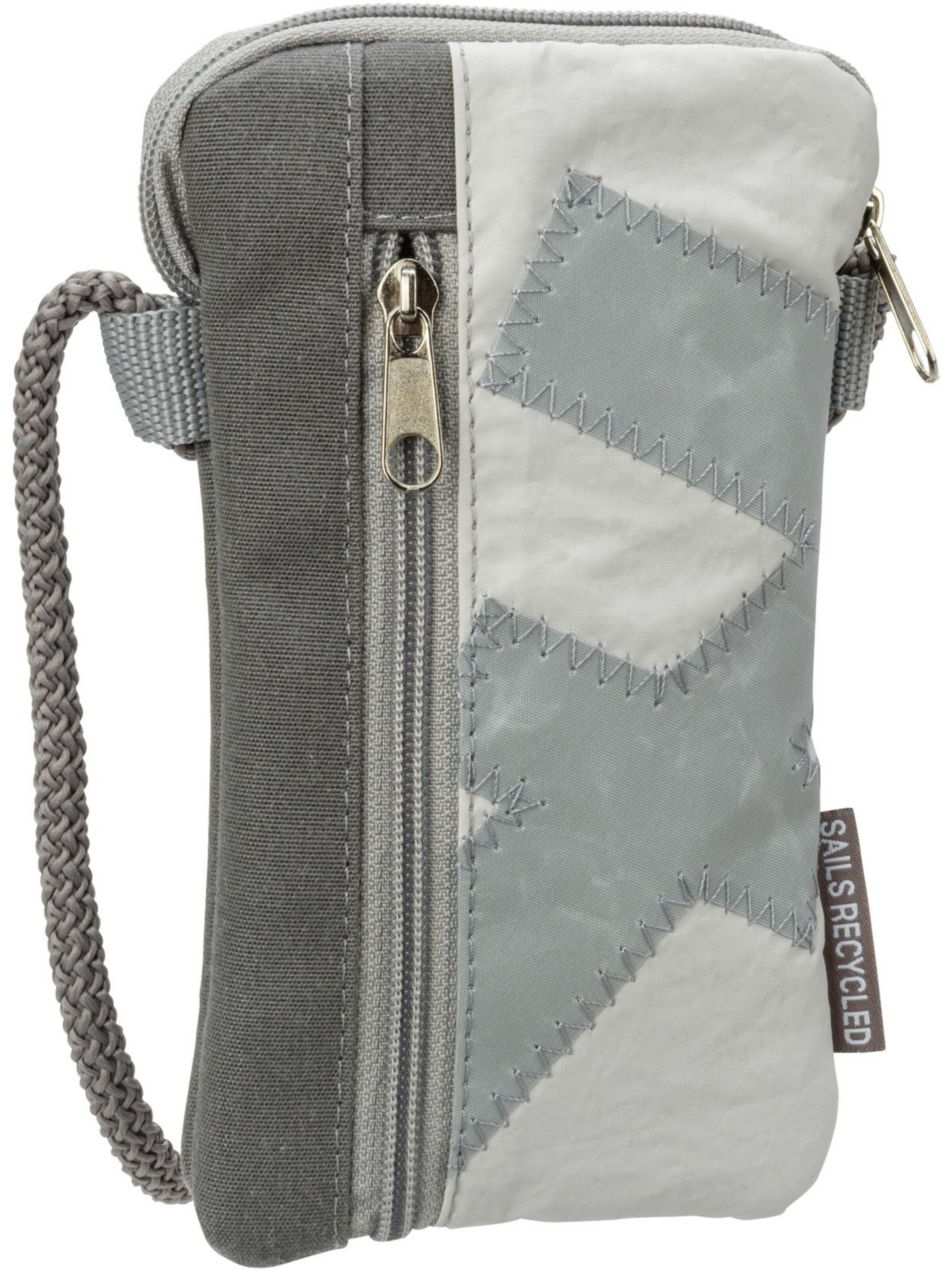 360 Grad Schoudertas ' Nautrik Lütt ' in Grijs: voorkant