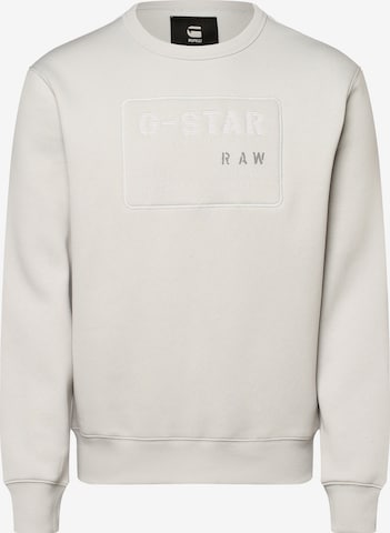 pelēks G-Star RAW Sportisks džemperis: no priekšpuses