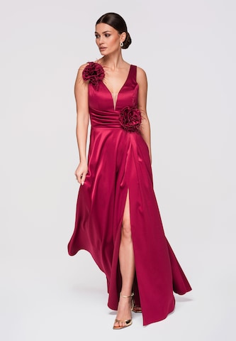 Ombre Evening dress in Red