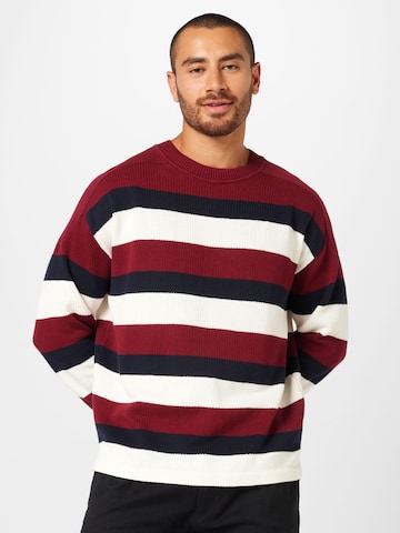 TOMMY HILFIGER Sweter w kolorze niebieski: przód