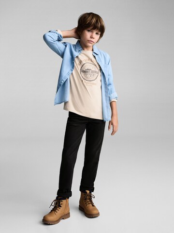 MANGO KIDS Tričko 'SUMMIT' – hnědá