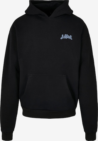 Lost Youth Sweatshirt 'Rocket Dreams' in Black: front