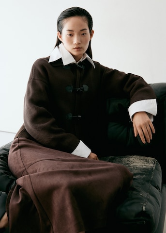 MANGO Skirt 'TOR' in Brown: front