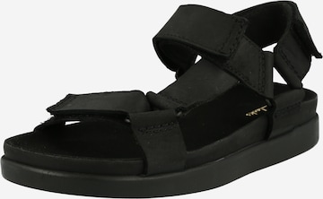 CLARKS Sandal 'Sunder Range' in Black: front