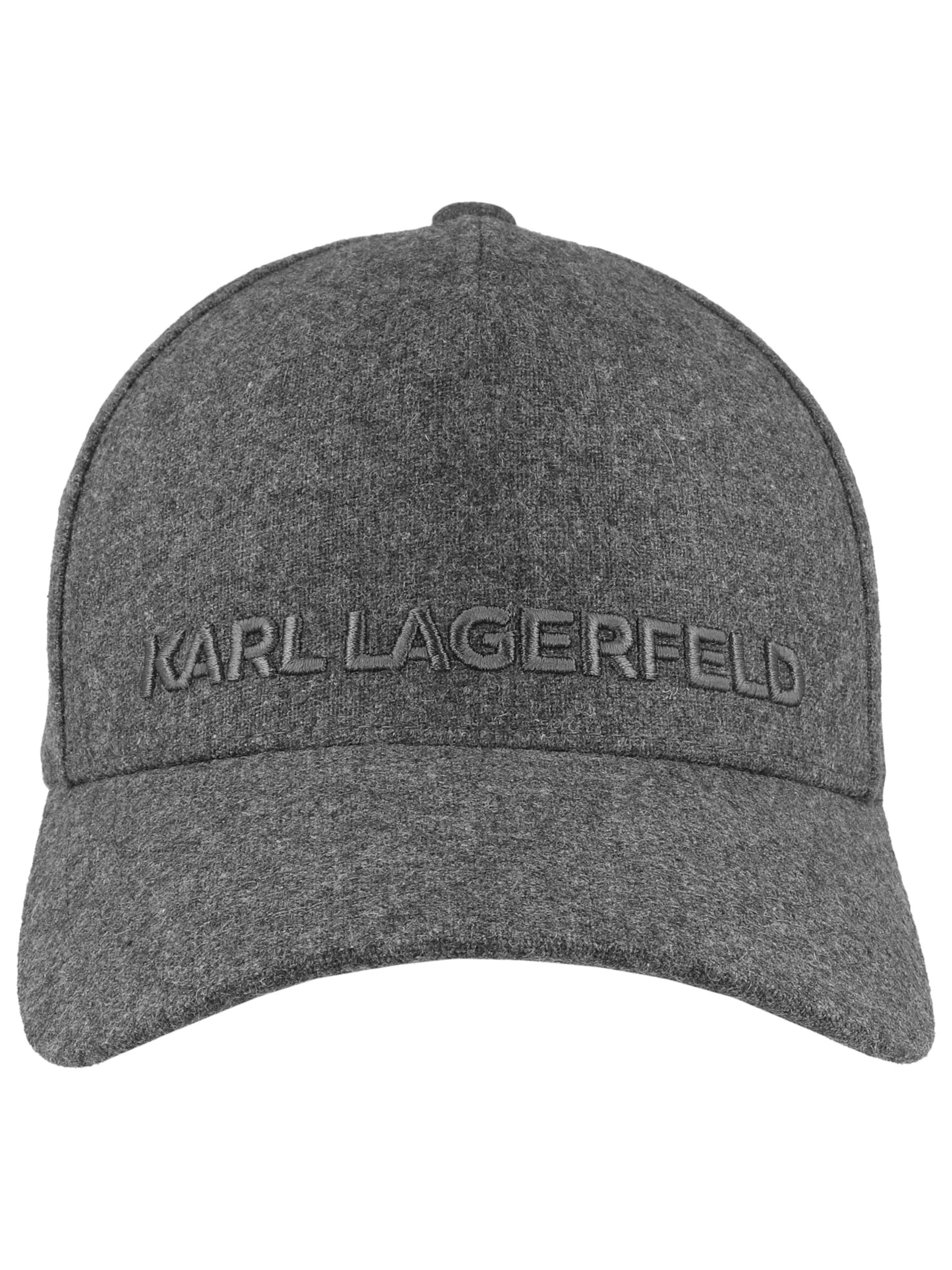 Karl Lagerfeld Sports cap in Grey: front