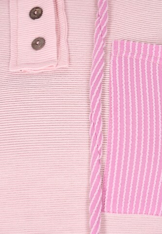 Sweat-shirt swirly en rose
