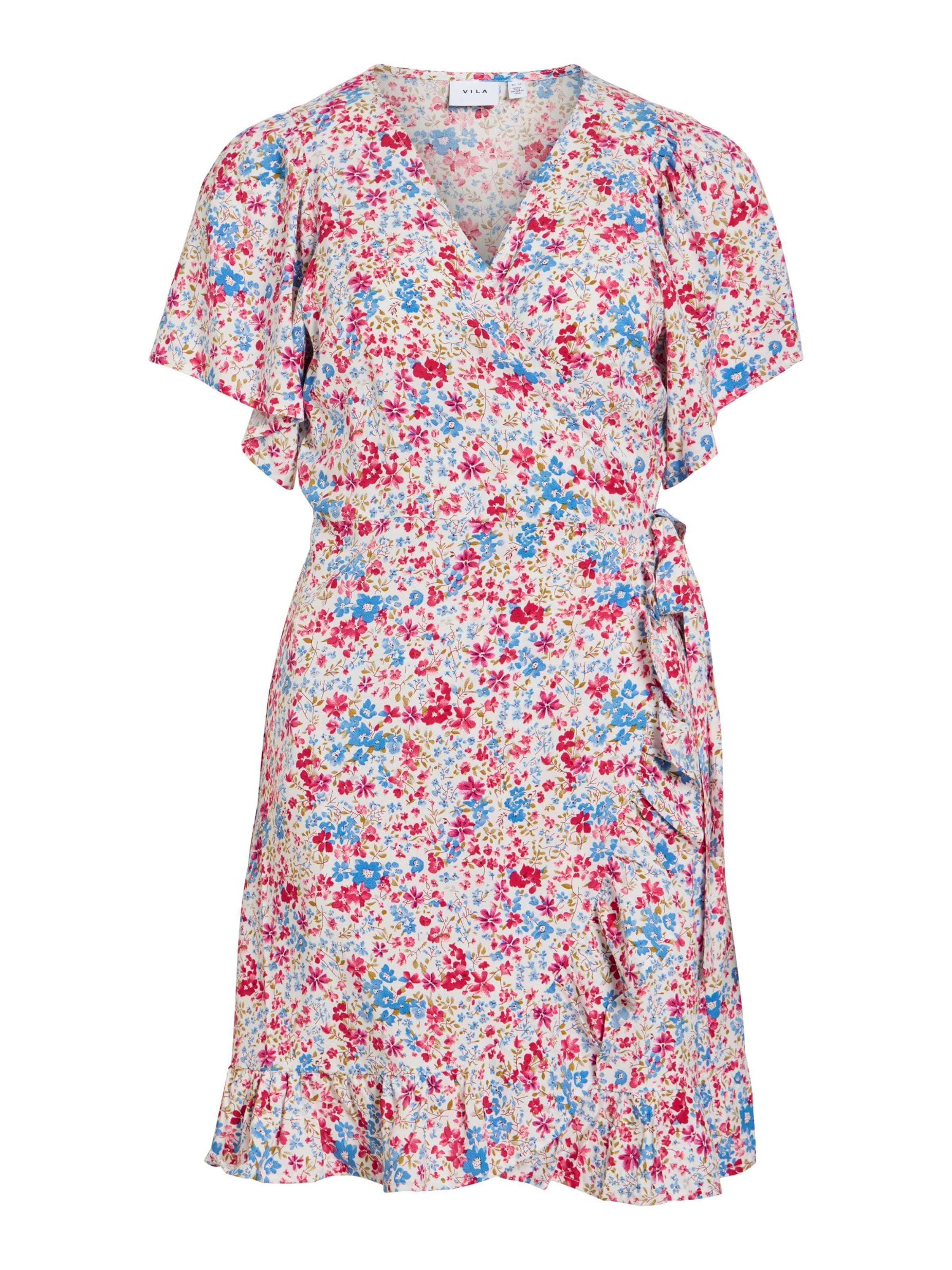VILA Kleid in Weiß: Vorderseite