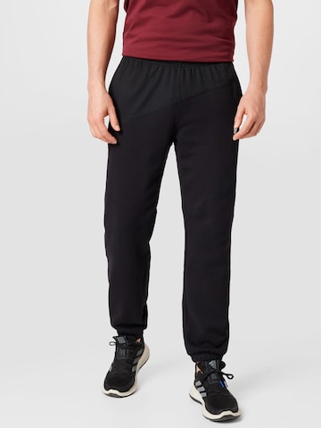 ADIDAS ORIGINALS Tapered Broek in Zwart: voorkant