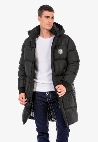 CIPO & BAXX Winter Coat in Black