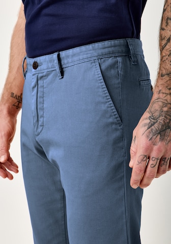 REDPOINT Regular Chino in Blau
