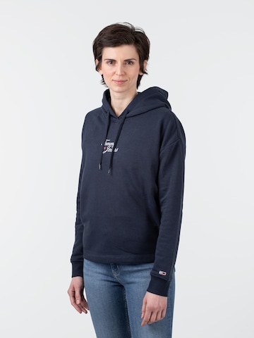Tommy Jeans Sweatshirt in Blue: front
