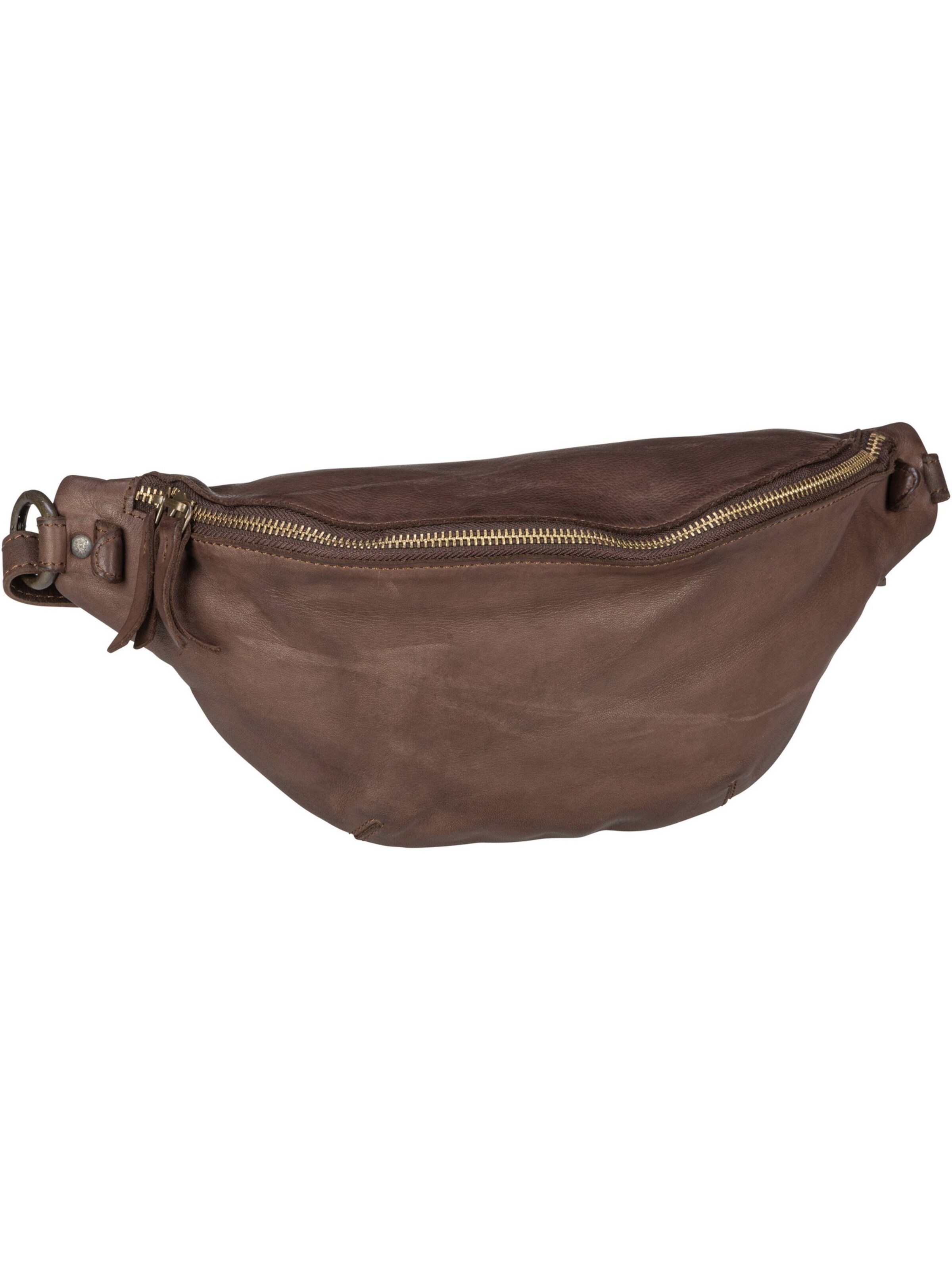 Harold's Gürteltasche 'Submarine' in Braun: Vorderseite