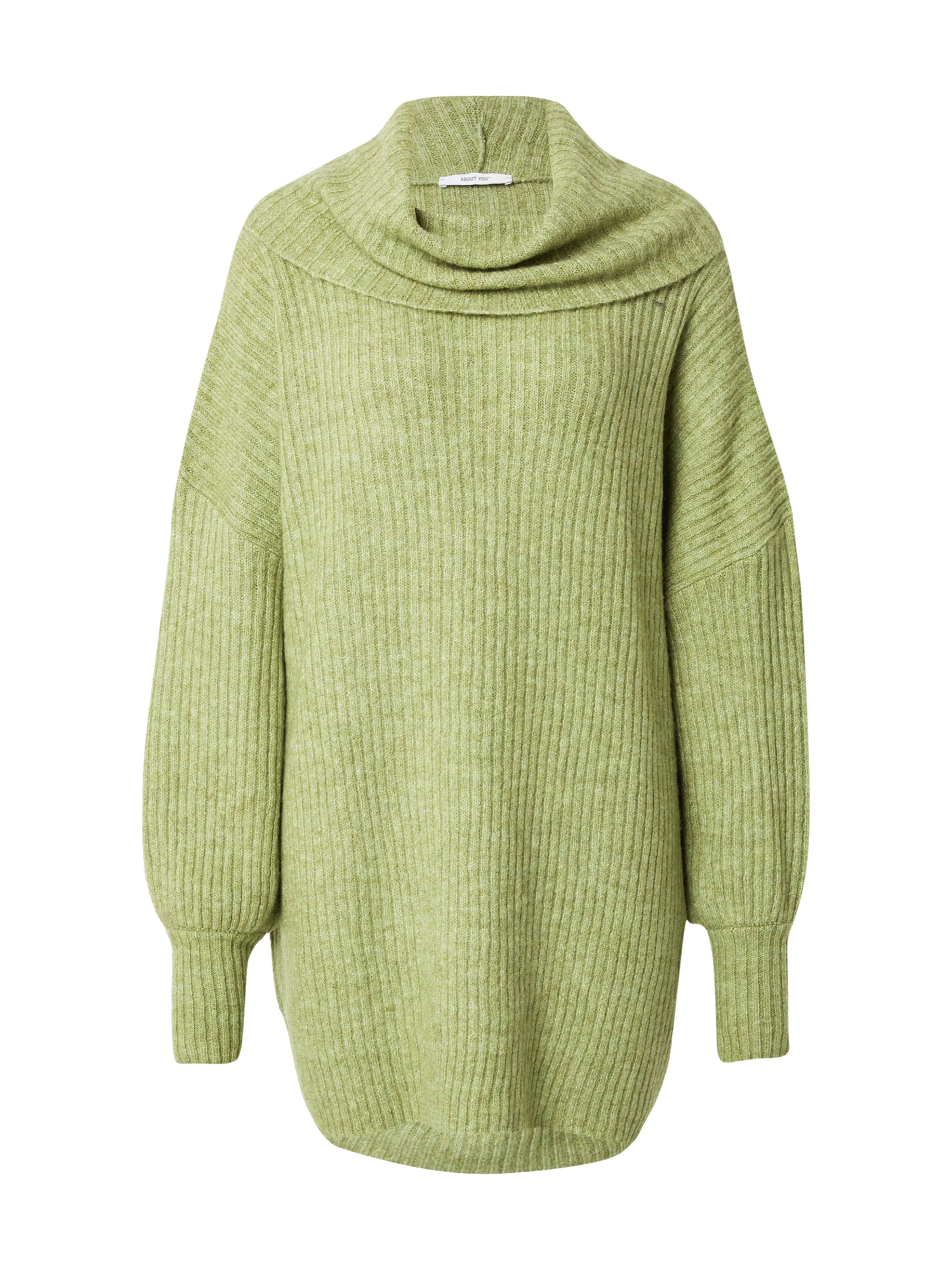 ABOUT YOU Πουλόβερ 'Francesca' σε πράσινο: μπροστά