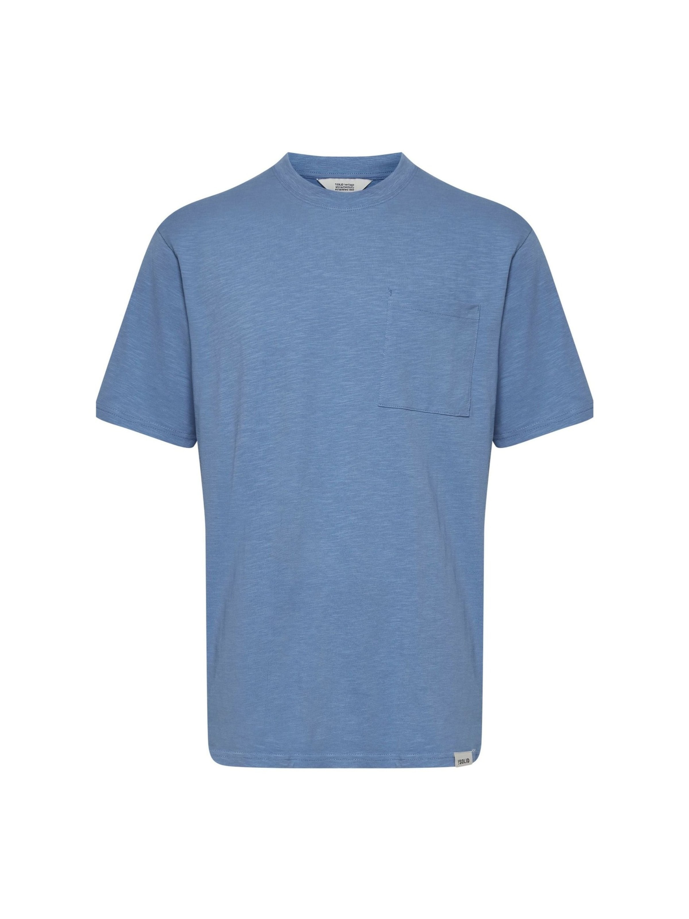 !Solid Shirt 'SDDurant' in Blue: front