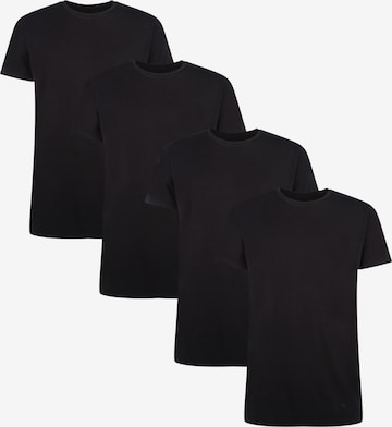 Maglietta di Bamboo basics in nero: frontale
