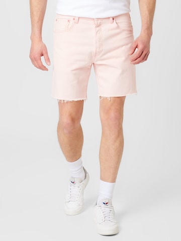 LEVI'S ® Regular Shorts '501® 93' in Pink: predná strana
