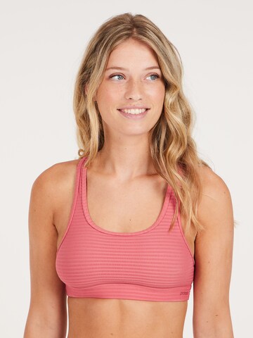 PROTEST Bustier Bikini 'PRTEAGER' in Roze