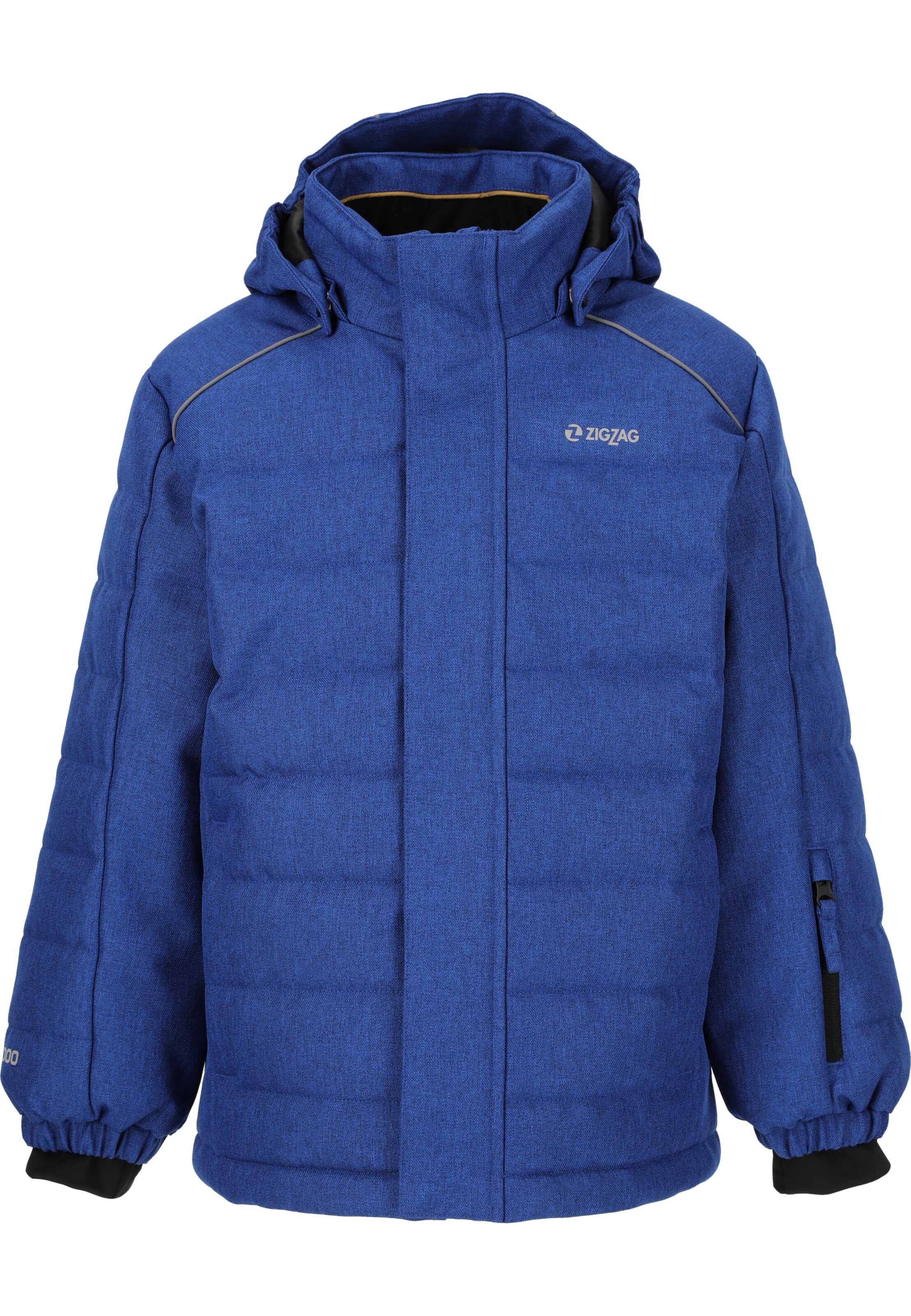 ZigZag Winter jacket in Blue: front