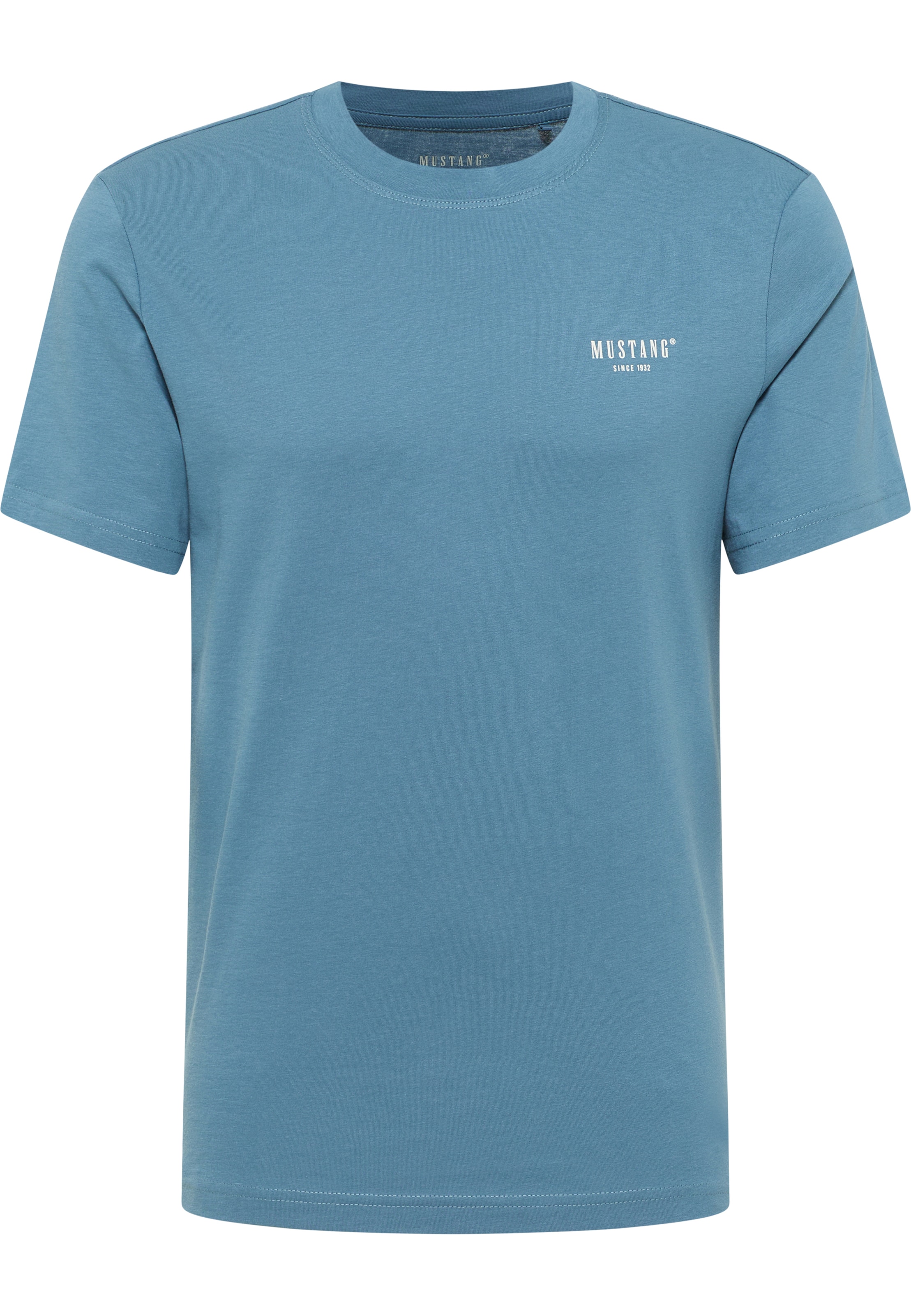 MUSTANG - Camisa 'Austin' em azul: frente