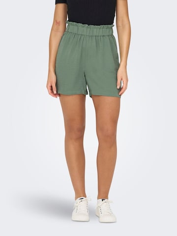 JDY Regular Pants in Green: front