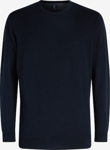 Pull-over 'Pima' Boggi Milano en bleu : devant