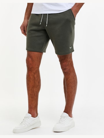 Threadbare Regular Shorts 'Bergamot' in Grün: predná strana