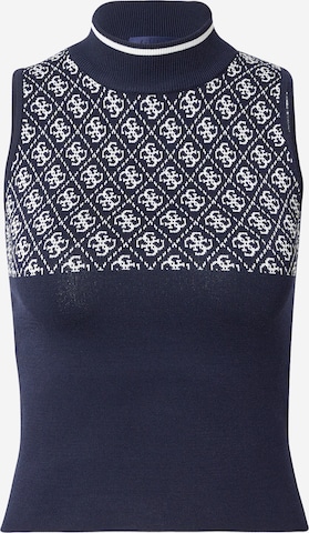 Tops en tricot 'Lise' GUESS en bleu : devant