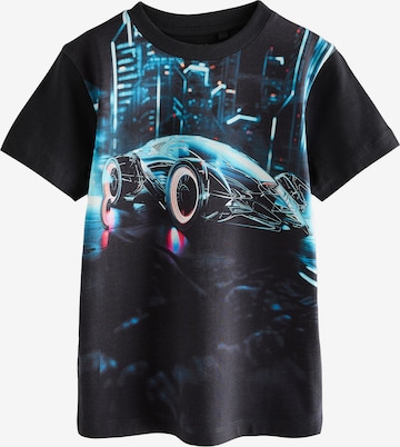 juoda Next Marškinėliai: priekis