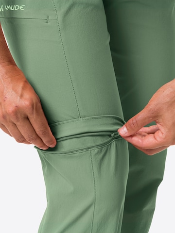 VAUDE Regular Outdoor Pants 'Farley II' in Green