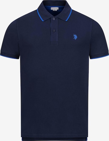 U.S. POLO ASSN. Poloshirt in Blau: Vorderseite