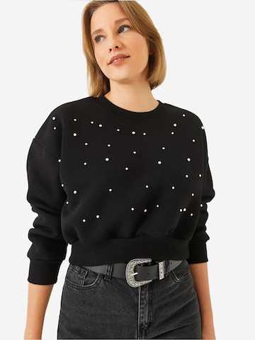 Bianco Lucci - Sweatshirt em preto