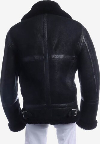 Acne Lederjacke / Ledermantel 4XL in Schwarz