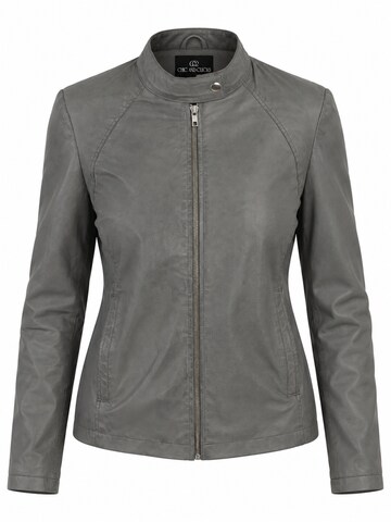 Giacca di mezza stagione 'Aura' di Chic and Clicks in argento: frontale