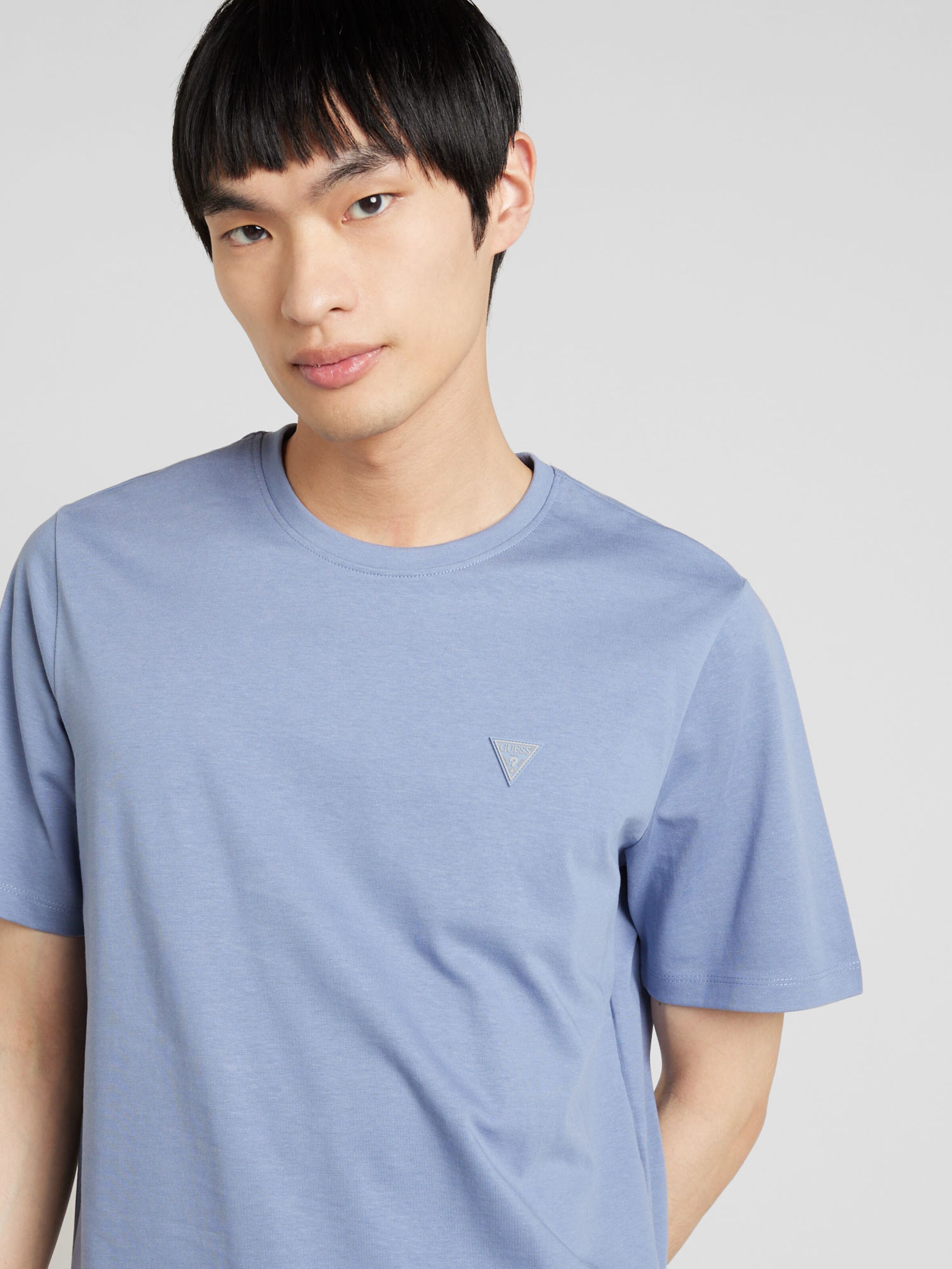 GUESS Shirt in Light Blue ABOUT YOU
